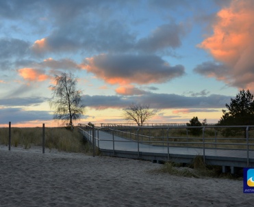 Od strony Zatoki Puckiej.