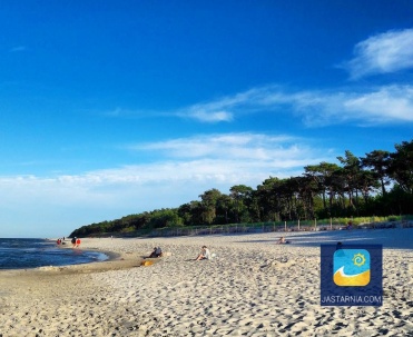 Cudowna plaża w Jastarni.