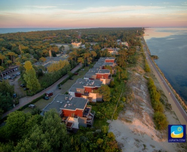 Jurata z lotu ptaka. 